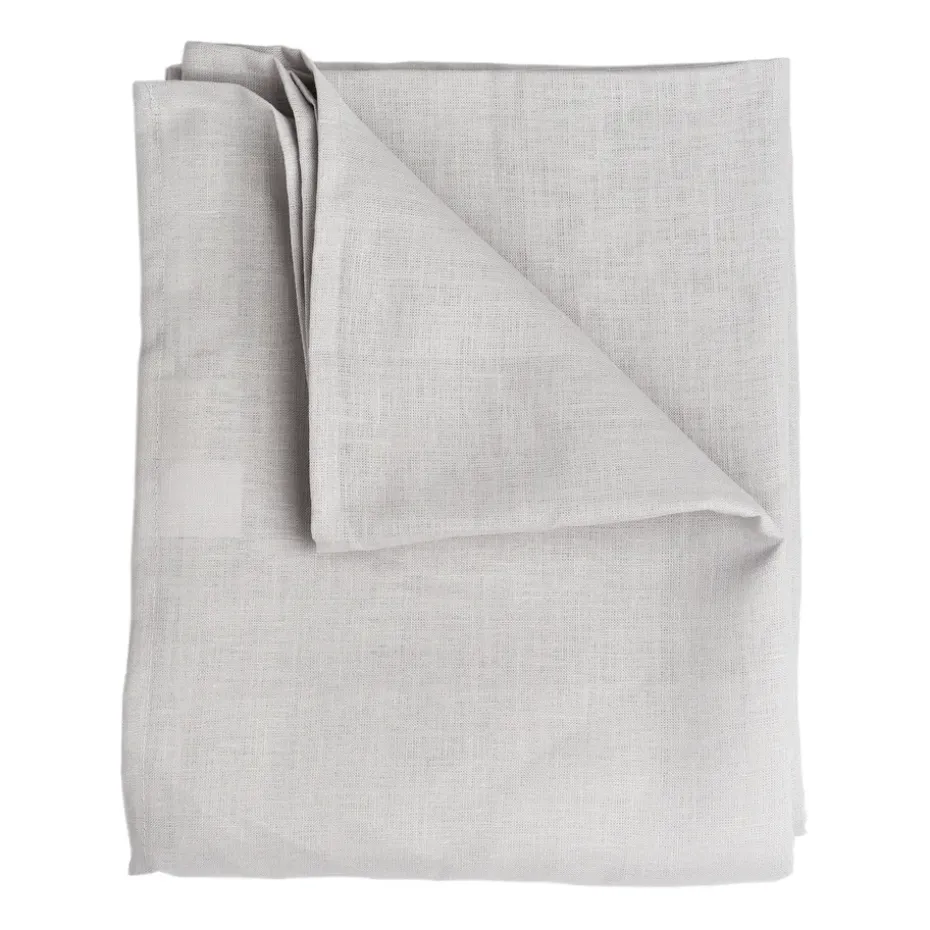 Mantel de lino Clean 145x350 cm, Icy Grey