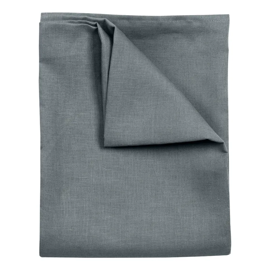 Mantel de lino Clean 145x350 cm, Smokey Blue