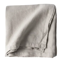 Mantel de lino 175x175 cm, Warm Grey