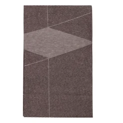 Mantel Geometric 147x250 cm, marrón-blanco