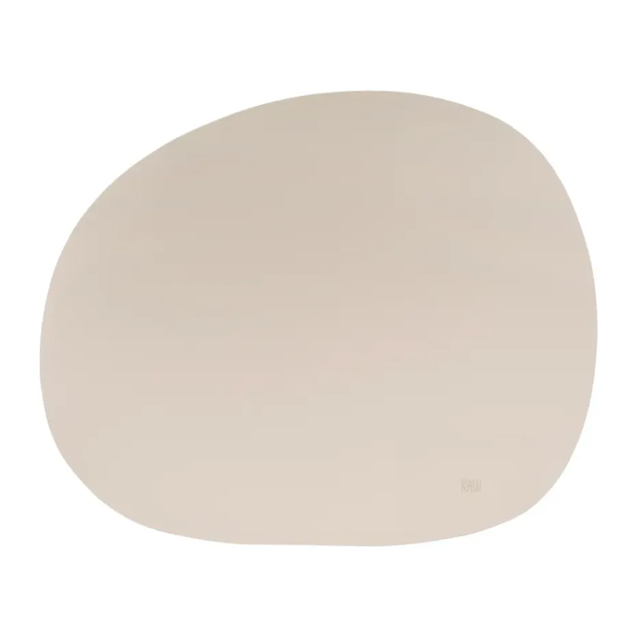Mantel individual de silicona Raw creative 41x33,5 cm, Spring sand