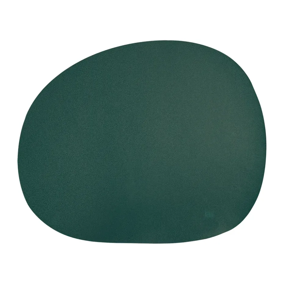 Mantel individual de silicona Raw creative 41x33,5 cm, Verde oscuro