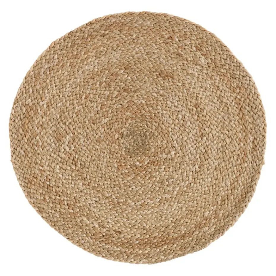 Mantel individual Jute Braided Ø38 cm, Natural