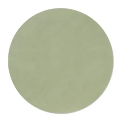 Mantel individual Nupo circular reversible XL 1 pieza, Dark green-olive green