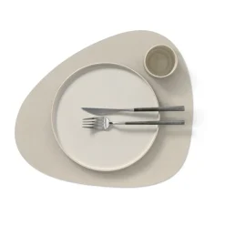 Mantel individual Nupo curve L, Oyster white