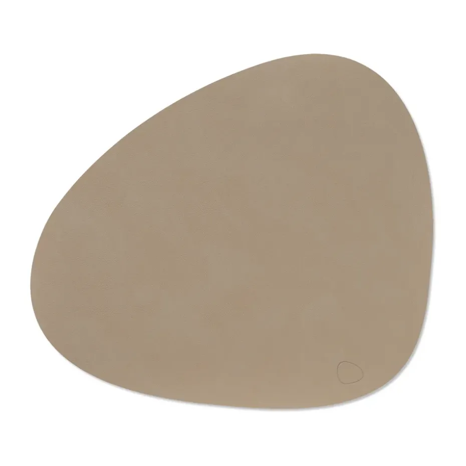 Mantel individual Nupo curve L, Clay brown