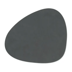 Mantel individual Nupo curve L, gris antracita