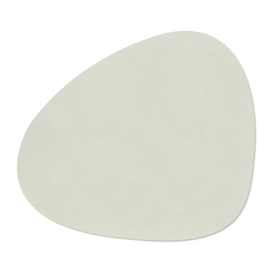 Mantel individual Nupo curve L, Linen