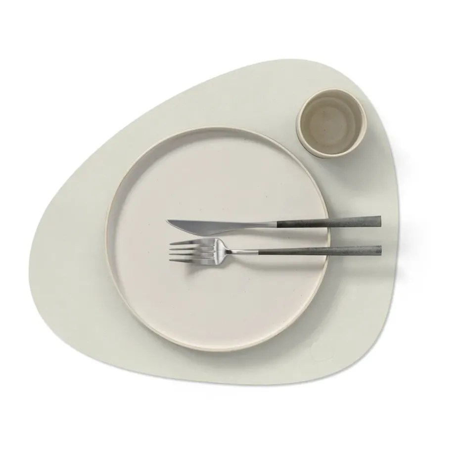 Mantel individual Nupo curve L, Linen