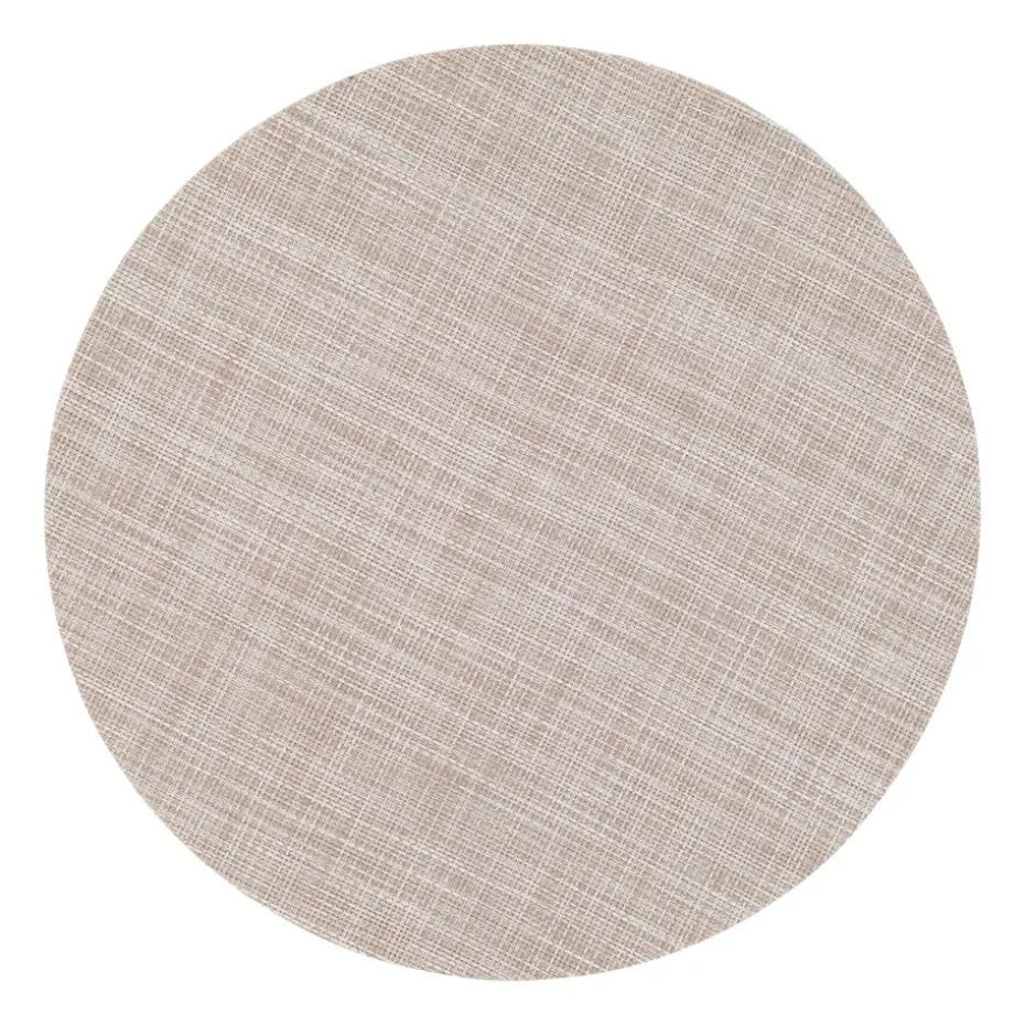 Mantel individual redondo Sixten, Oyster white