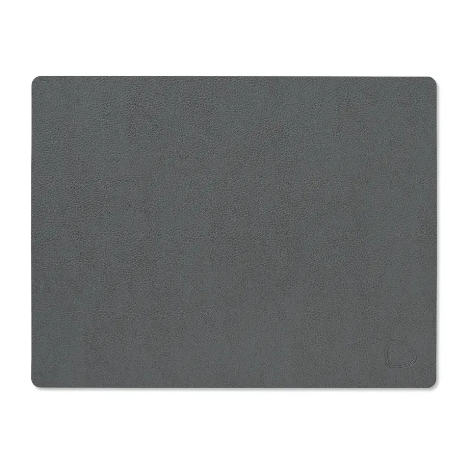 Mantel individual Serene cuadrado M 26,5x34,5 cm, Anthracite