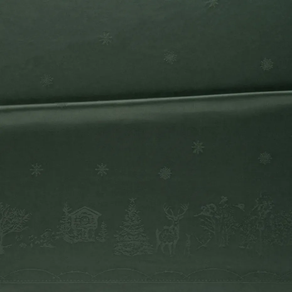Mantel Julemorgen, Verde, 140x240 cm