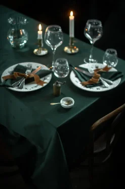 Mantel Julemorgen, Verde, 140x240 cm