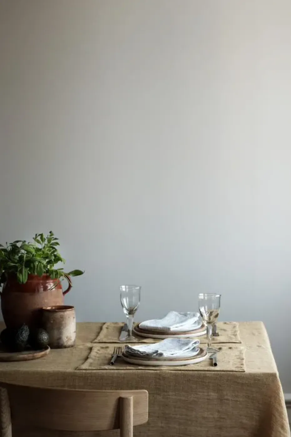 Mantel Marion lino 145x270 cm, Pampas