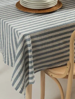 Mantel Riviera 145x250 cm, Azur