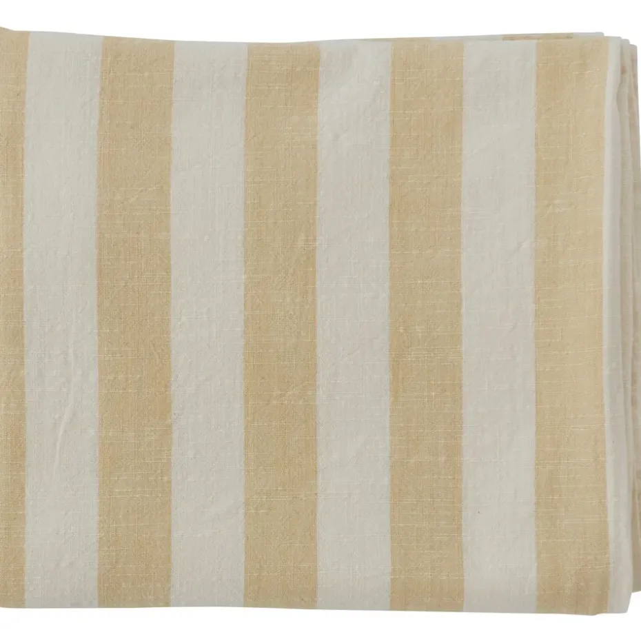 Mantel Striped 140x260 cm, Vanilla
