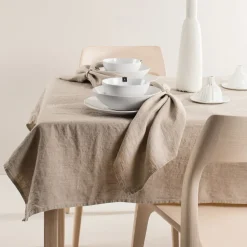 Mantel Sunshine natural (beige), 145 x 250 cm