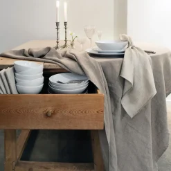 Mantel Sunshine natural (beige), 145 x 250 cm