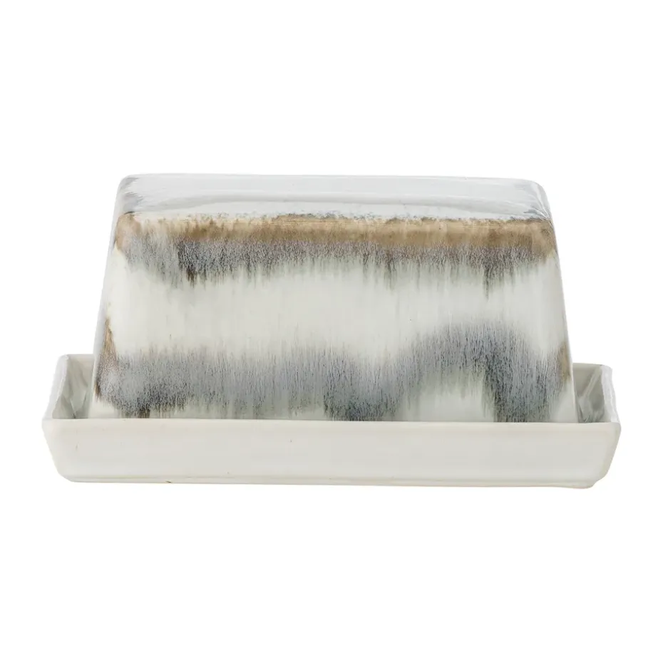 Mantequillera Paula 11,5x17,5 cm, Grey