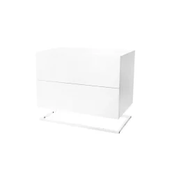 Módulo de cajón Molto 560, Blanco, incl. marco de metal blanco