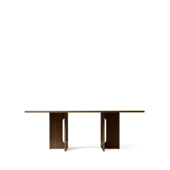 Mesa Androgyne Rectangular, Oak dark stained, 210x109 cm