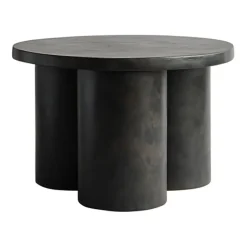 Mesa auxiliar Big Foot low Ø65 cm, coffee