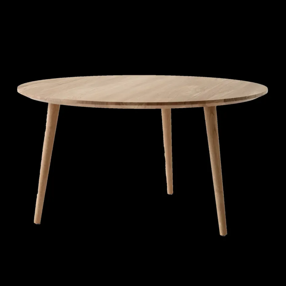 Mesa auxiliar In Between SK14 Ø90 cm, Oiled oak