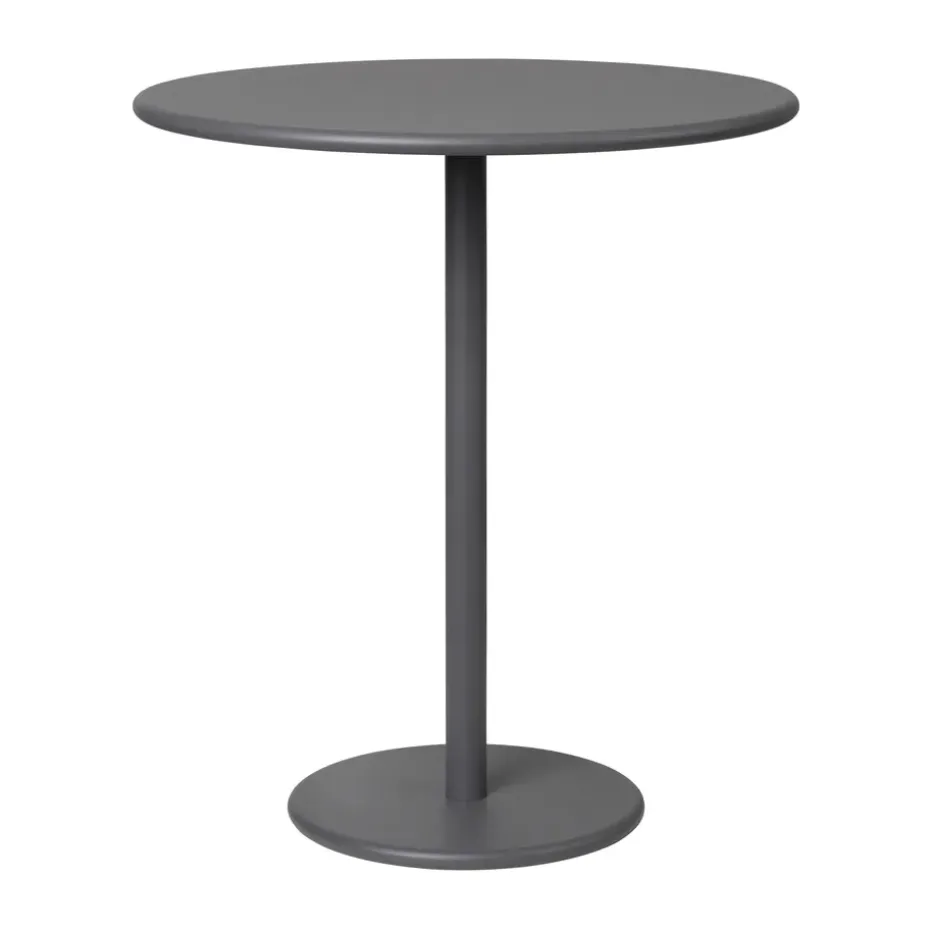 Mesa auxiliar para exterior STAY Ø40 cm, Warm grey