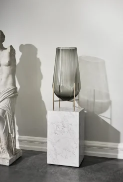 Mesa auxiliar Plinth tall 30x30x51 cm, White