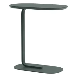 Mesa auxiliar Relate 60,5 cm, verde oscuro