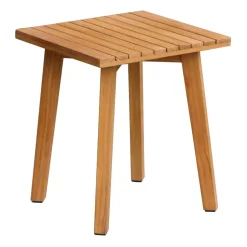 Mesa auxiliar Sköndal teca, 35x35x40 cm