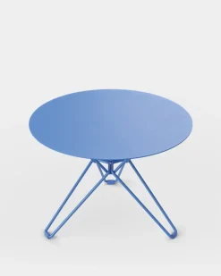 Mesa auxiliar Tio Ø60 cm, Overseas Blue