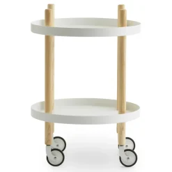 Mesa Block Ø45 cm, blanco