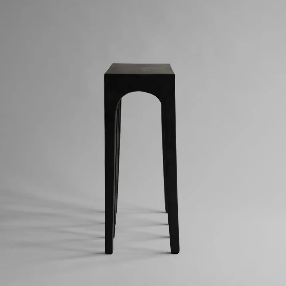 Mesa Bow Console 70,5x80 cm, Coffee