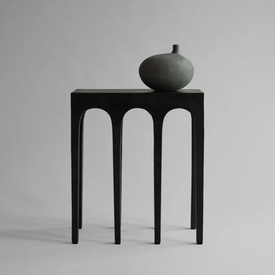 Mesa Bow Console 70,5x80 cm, Coffee
