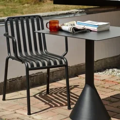 Mesa cuadrada de café 65x65 cm Palissade Cone, Anthracite