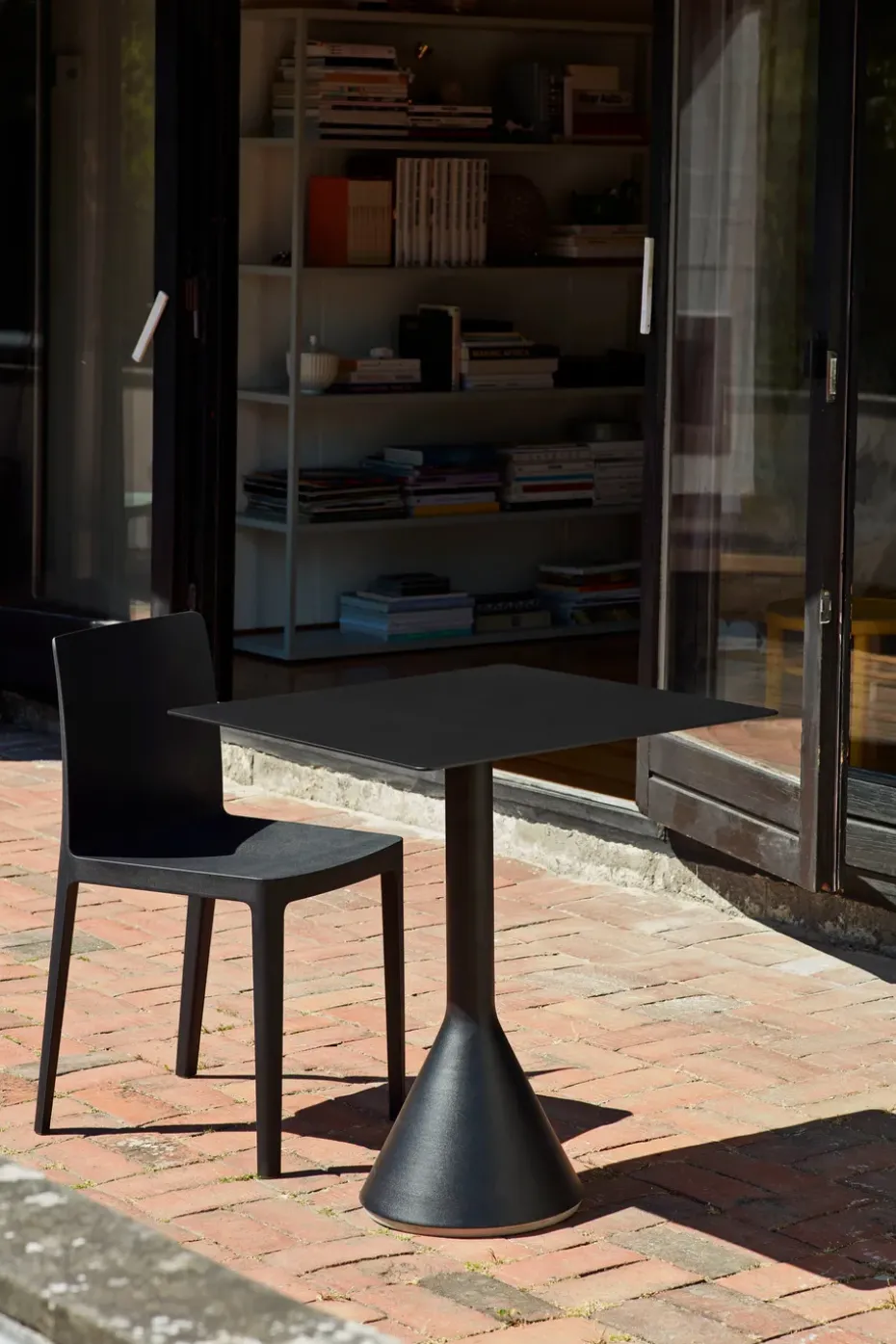 Mesa cuadrada de café 65x65 cm Palissade Cone, Anthracite