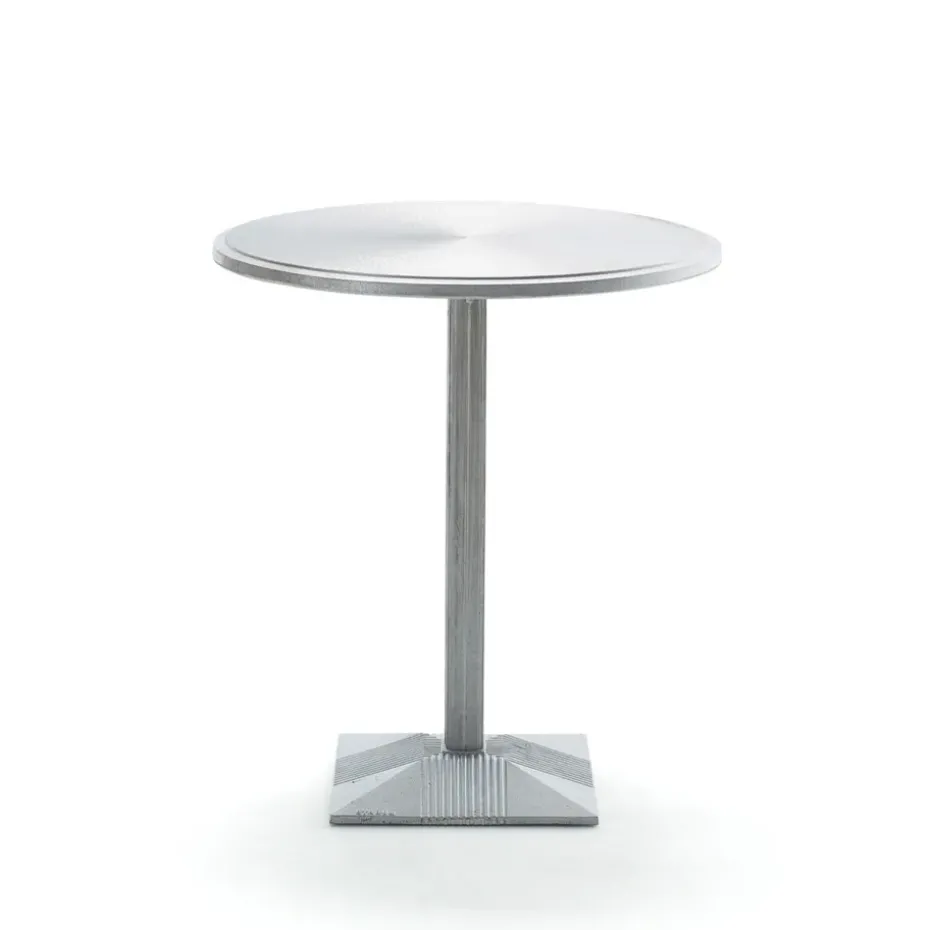 Mesa de café Lund Ø65 cm, Aluminio, Ø65cm