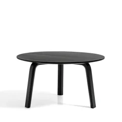 Mesa de centro Bella, Black oak, Ø60x32 cm