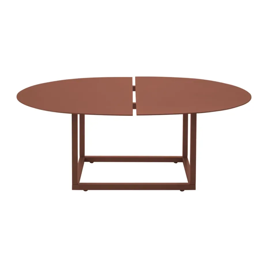 Mesa de centro Olive, Zin red, 110x80 cm