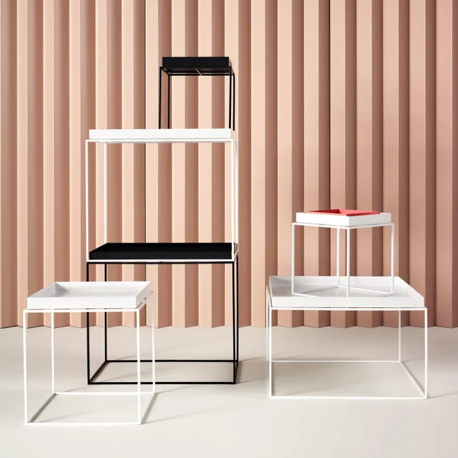 Mesa de centro Tray Table, Black, small