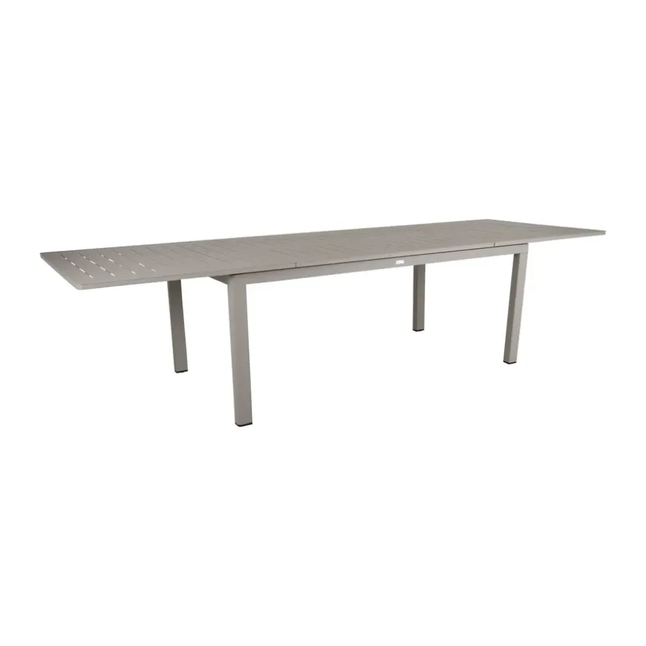 Mesa de comedor extensible Lomma, Khaki 194-312 cm