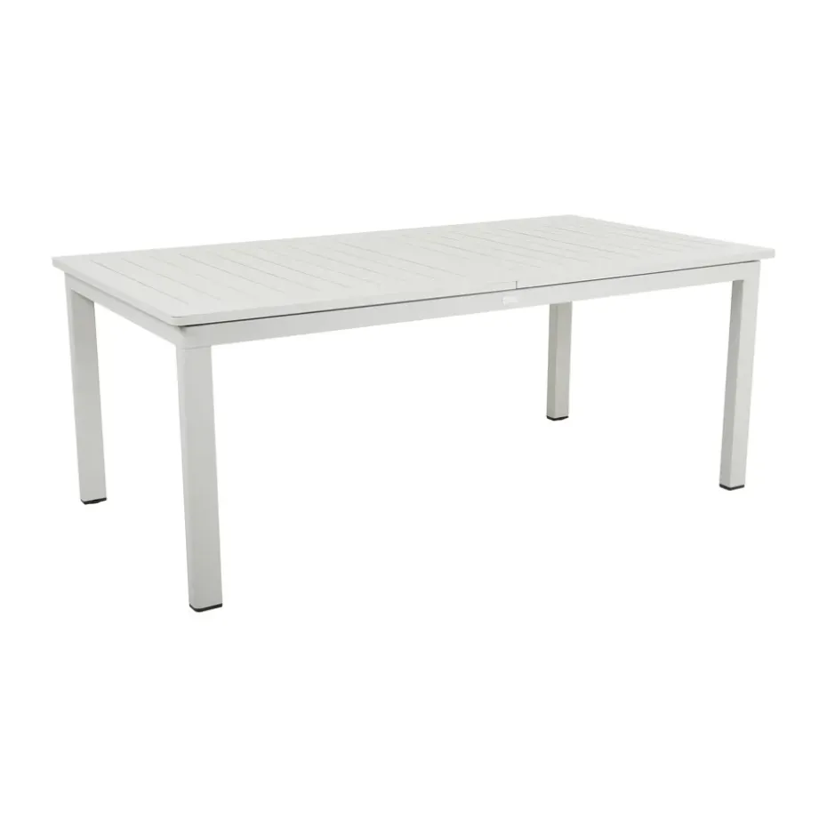 Mesa de comedor extensible Lomma, Light grey 194-312 cm