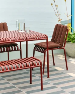 Mesa de comedor Palissade 170x90 cm, Iron red