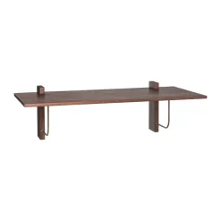 Mesa escritorio Corbel 100x45cm, Dark stained oak