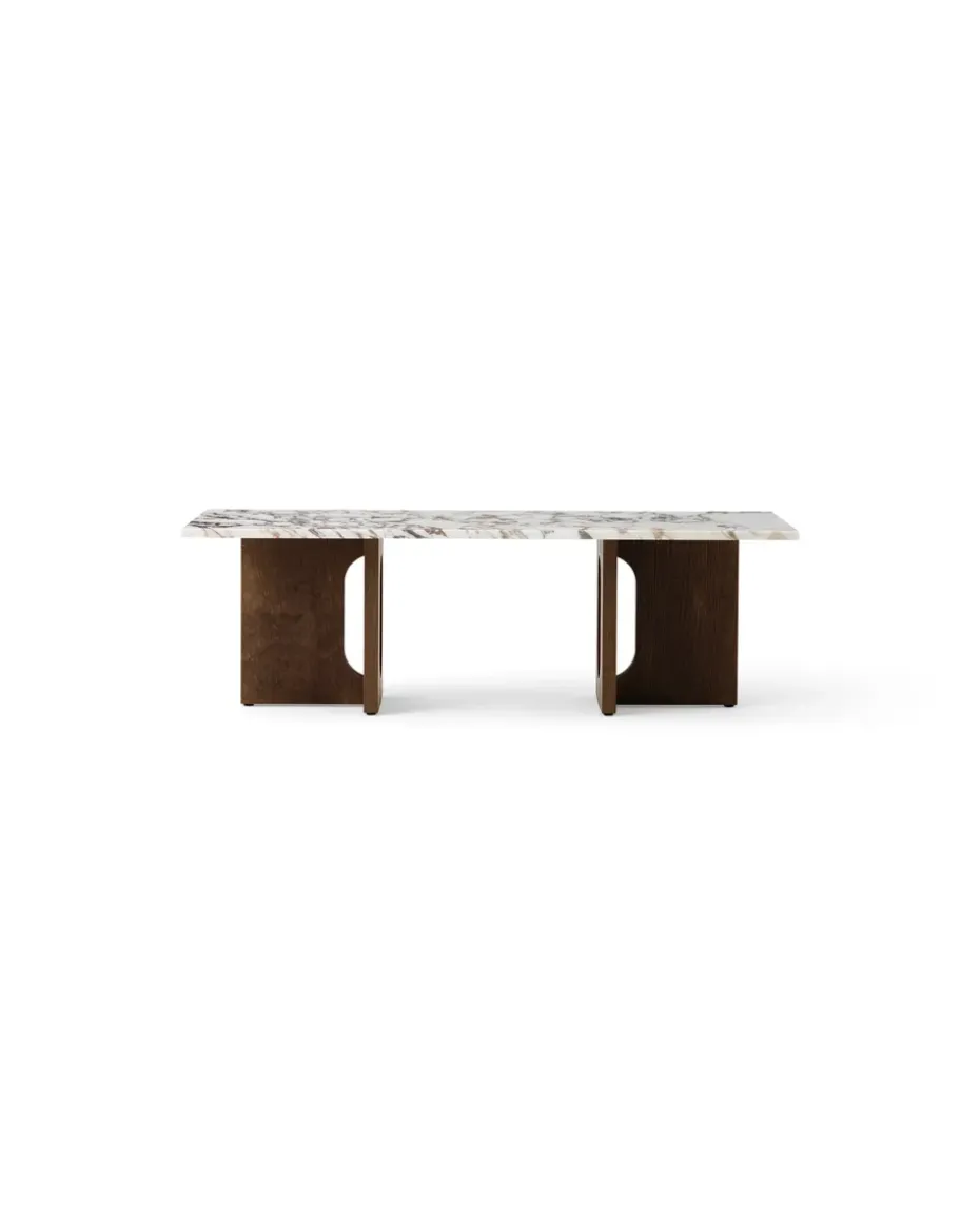 Mesa lounge Androgyne, Dark st. oak-Calacatta viola