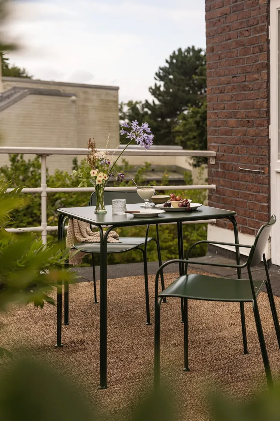 Mesa Table Libelle 70x70 cm, Verde
