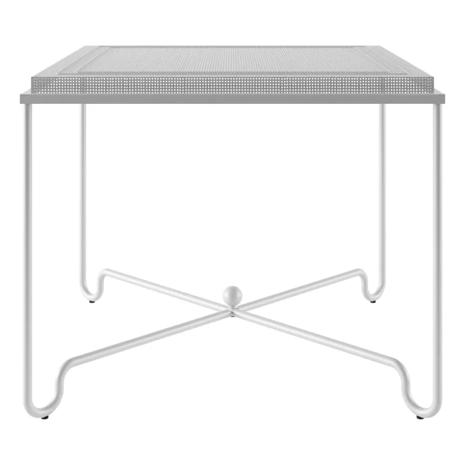 Mesa Tropique 90x90x75 cm, Classic white semi matt