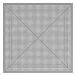 Mesa Tropique 90x90x75 cm, Classic white semi matt