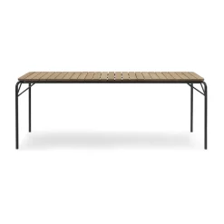 Mesa Vig Robinia 90x200 cm, Black